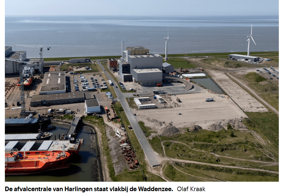 Afvalcentrale van Harlingen stoot veel meer rookgassen uit dan toegestaan